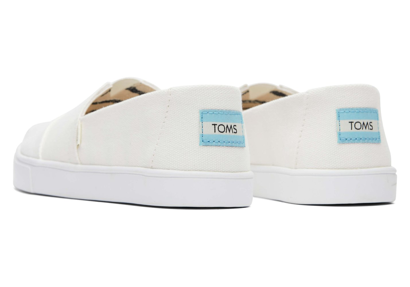 Toms Espadryle Damskie Białe - Alpargata Cupsole Slip On - 59RIMBXTV